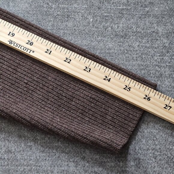 Pendleton Brown Suede Wool Jacket Womens L Tall Leather Full Zip Pockets Cottage - Picture 6 of 15